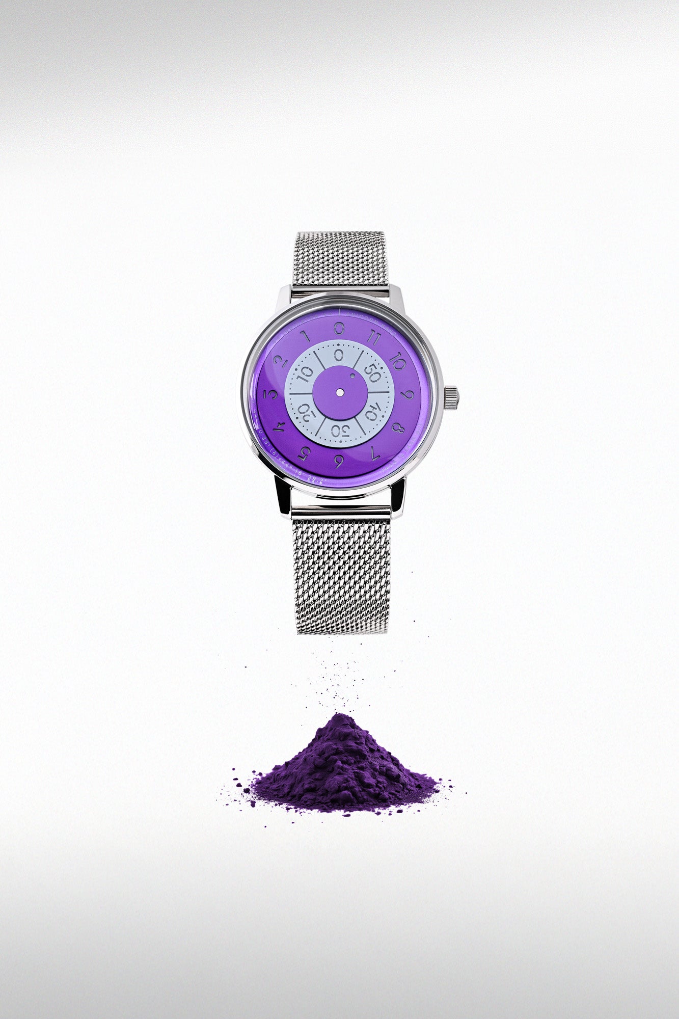 ANICORN Series K452 Space Automatic Watches - Umbra — Phthalo Purple