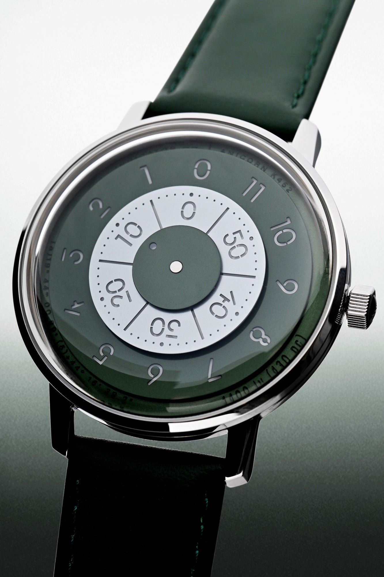 ANICORN Series K452 Space Automatic Watches - Eden — Phthalo Green