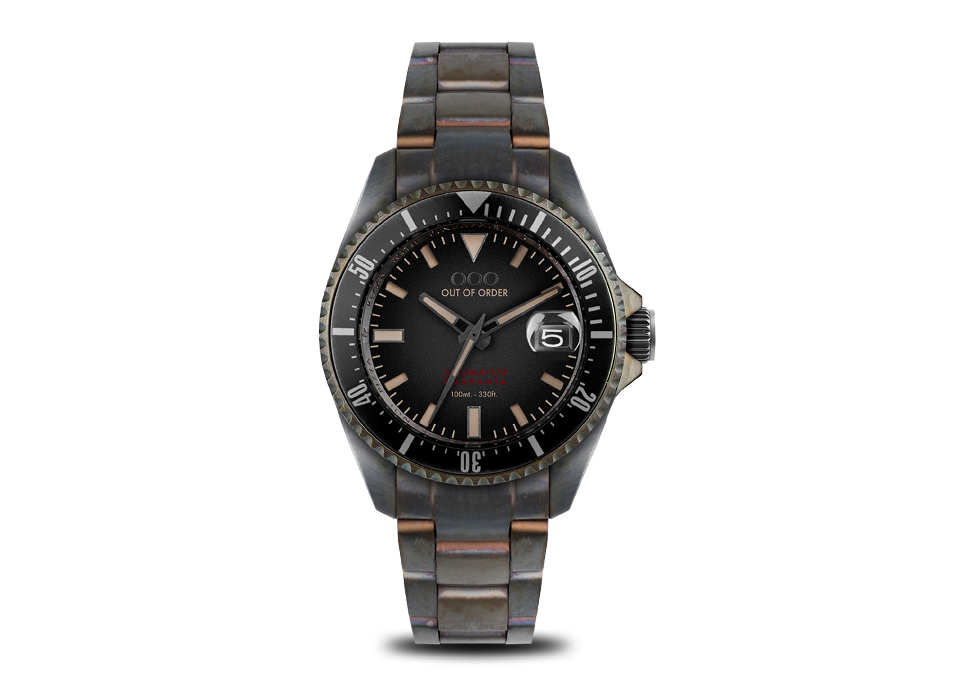 BLACK AUTOMATICO QUARANTA - ULTRA DISTRESSED