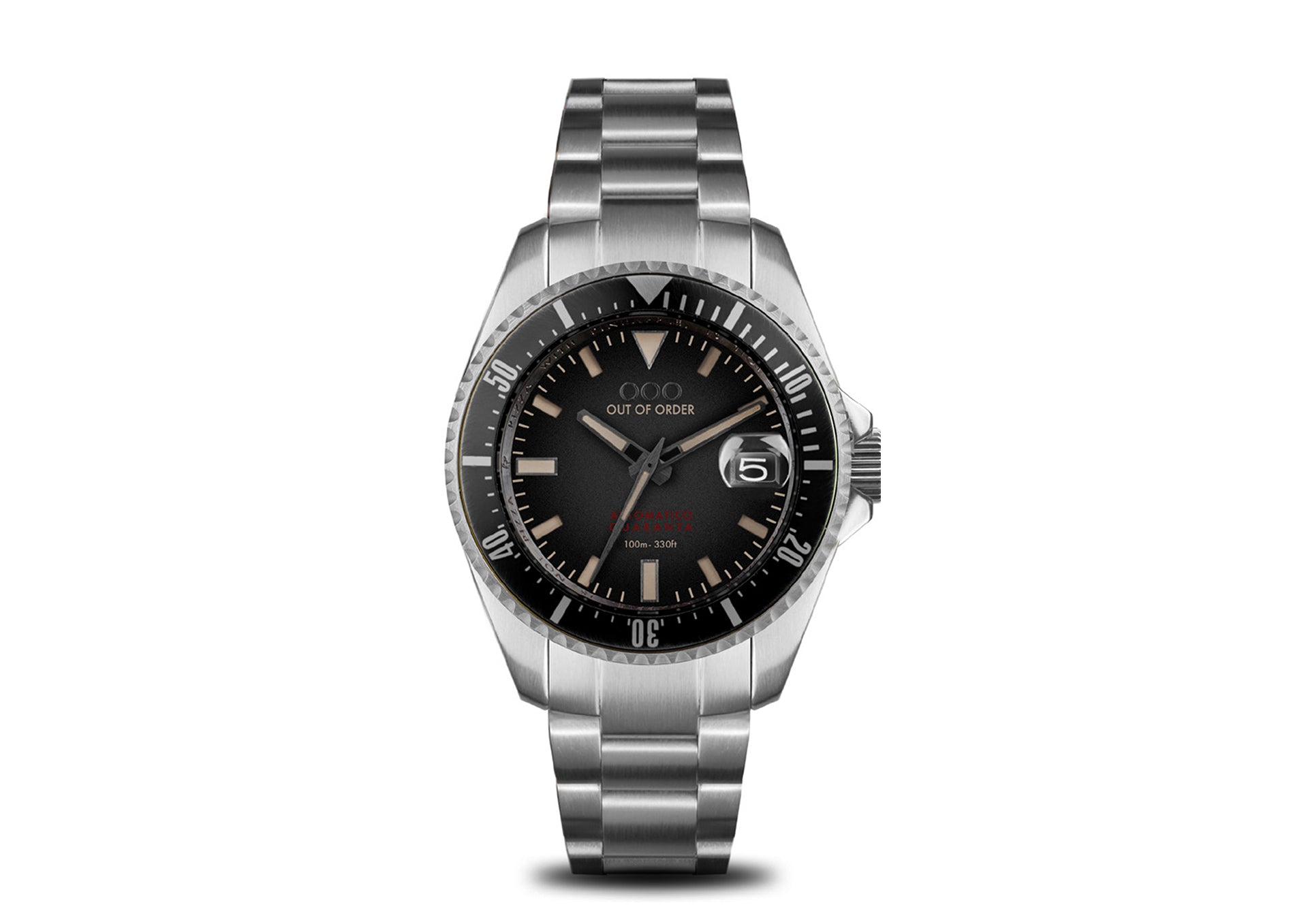 BLACK AUTOMATICO QUARANTA - ULTRA BRUSHED