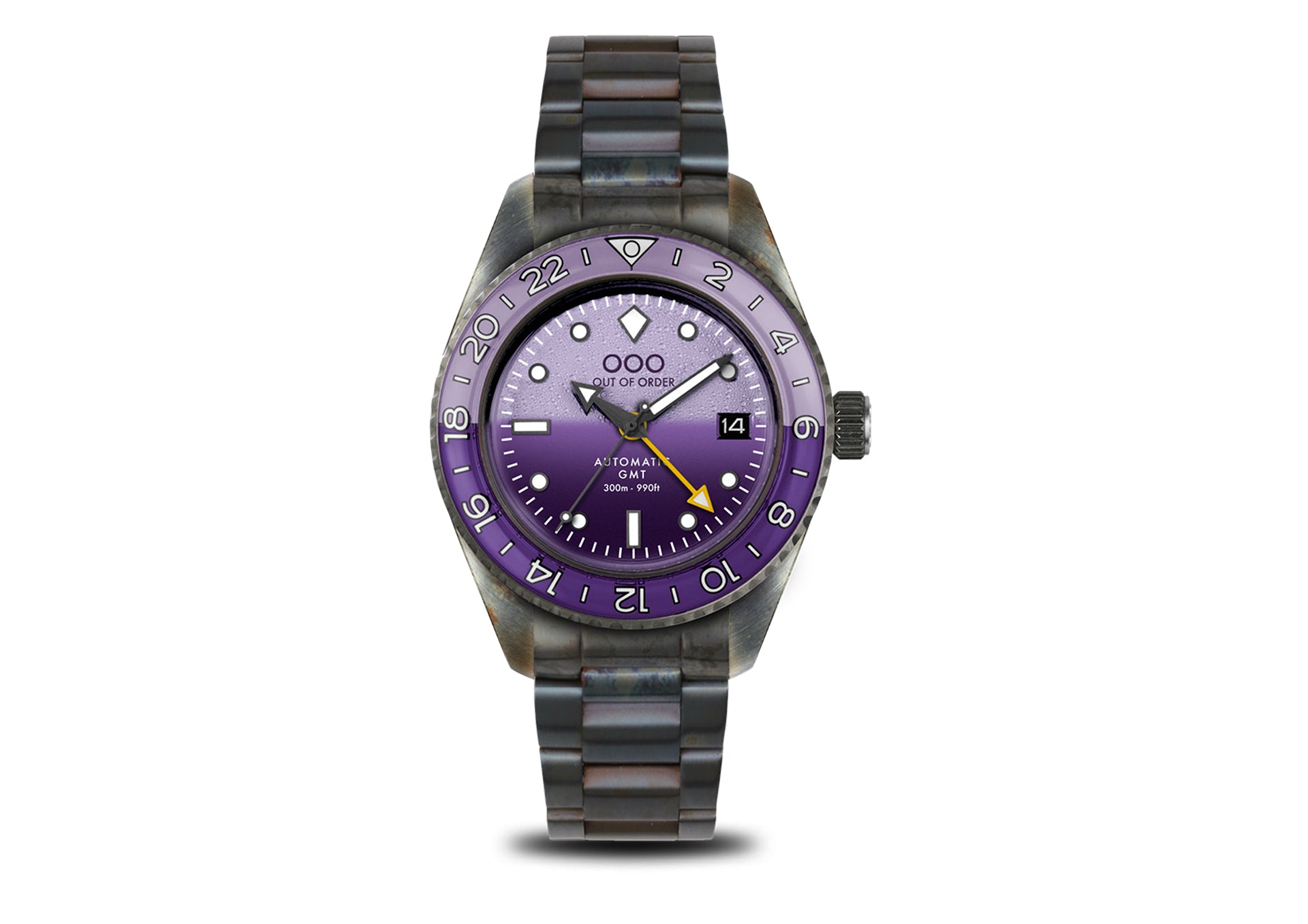 DARK VIOLET AUTOMATIC GMT - ULTRA DISTRESSED