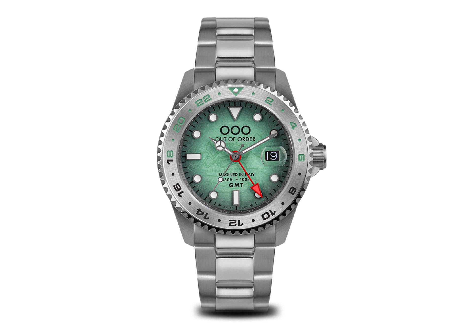 GMT VENEZIA ULTRA BRUSHED - SWISS MADE