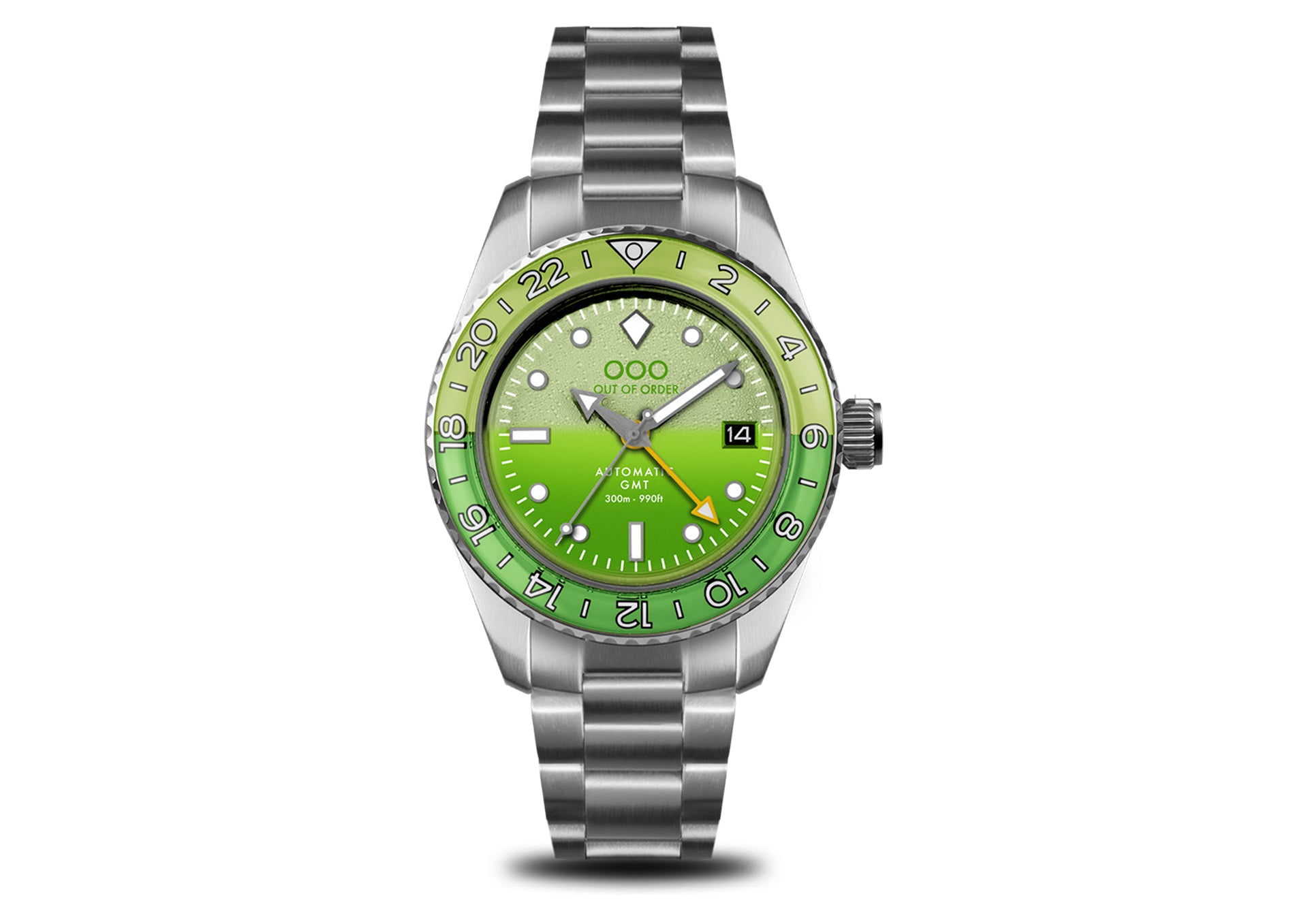 MIDORI AUTOMATIC GMT - ULTRA BRUSHED