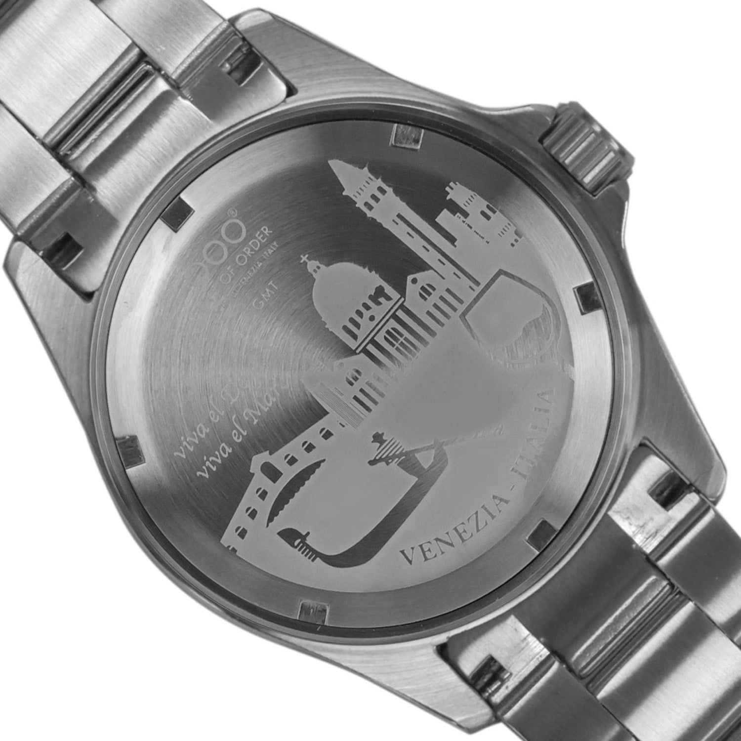 GMT VENEZIA ULTRA BRUSHED - SWISS MADE