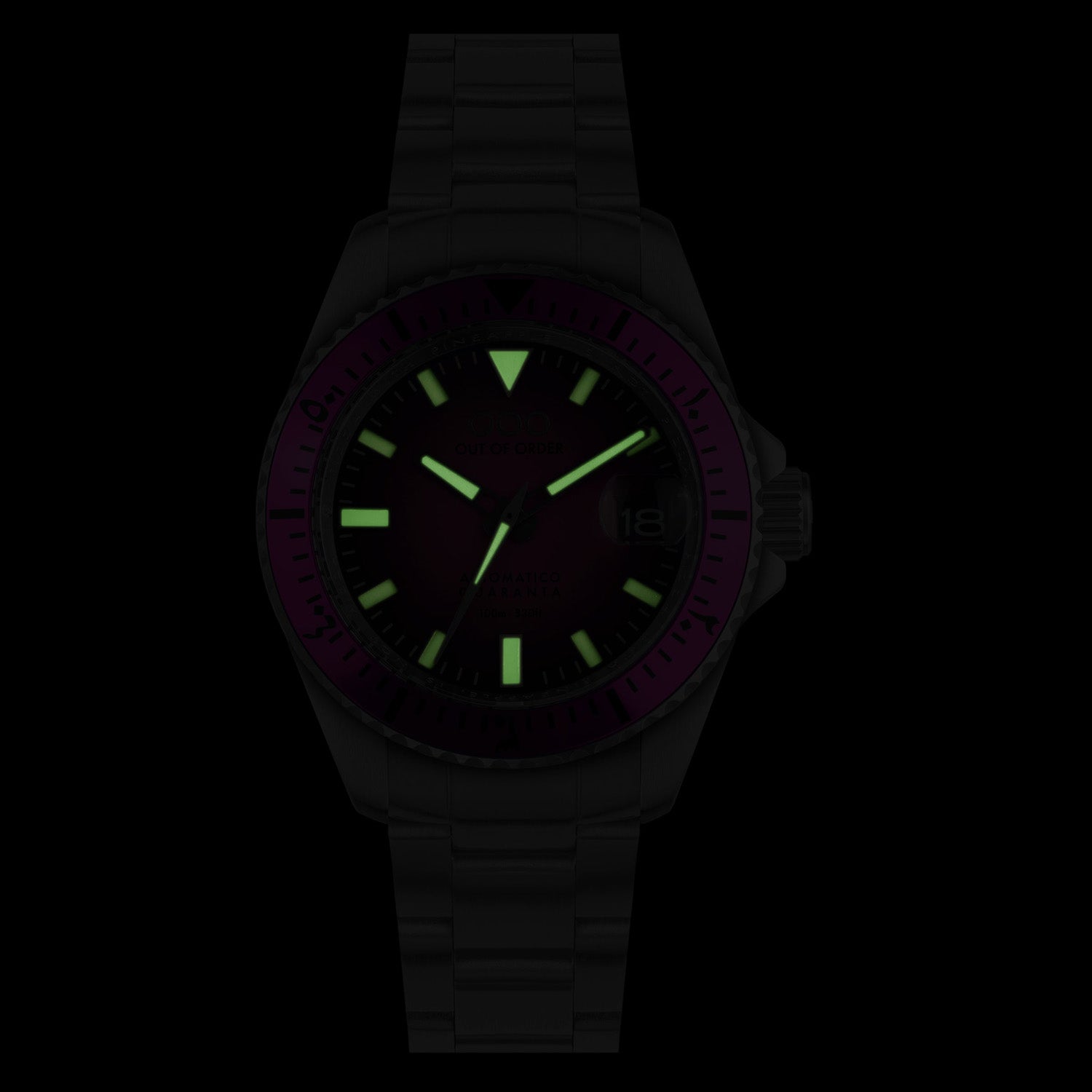 MAGENTA AUTOMATICO QUARANTA - ULTRA DISTRESSED