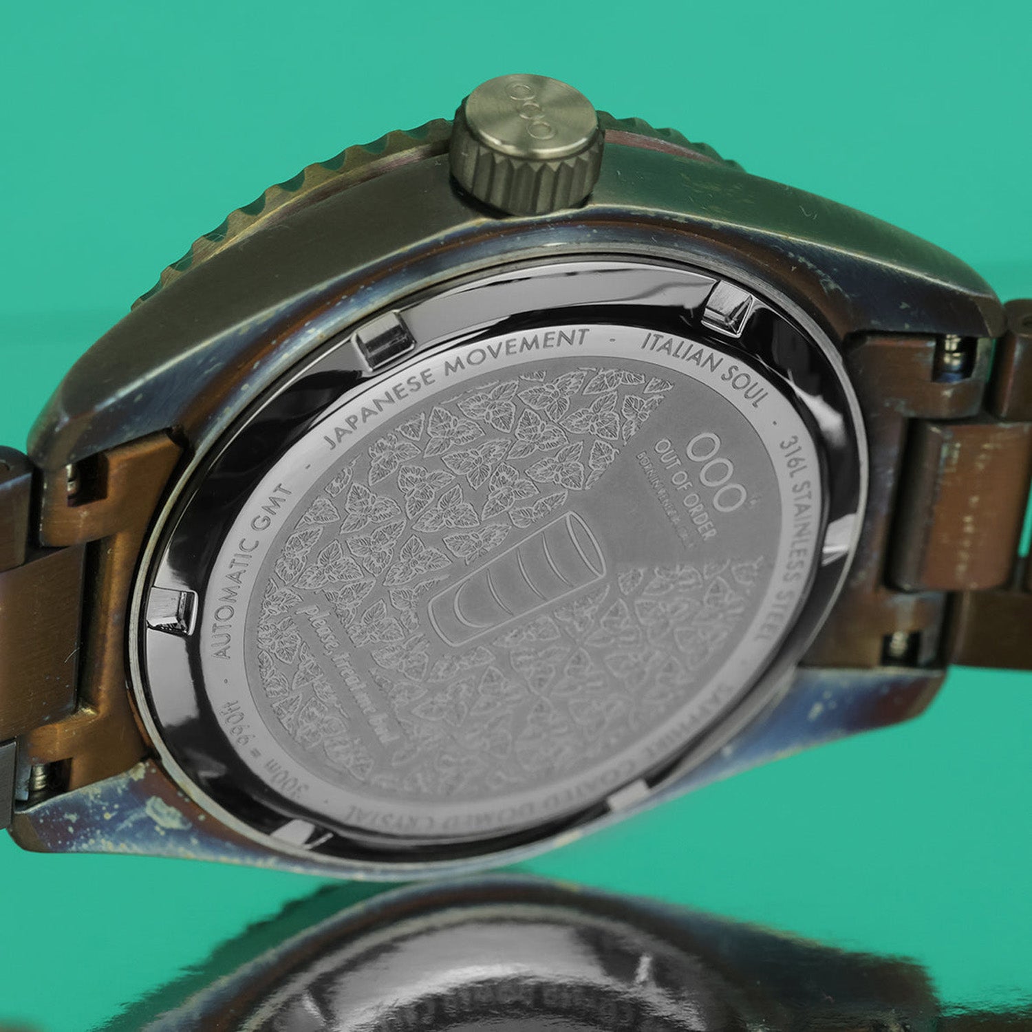 AFTER 8 AUTOMATIC GMT - ULTRA DISTRESSED