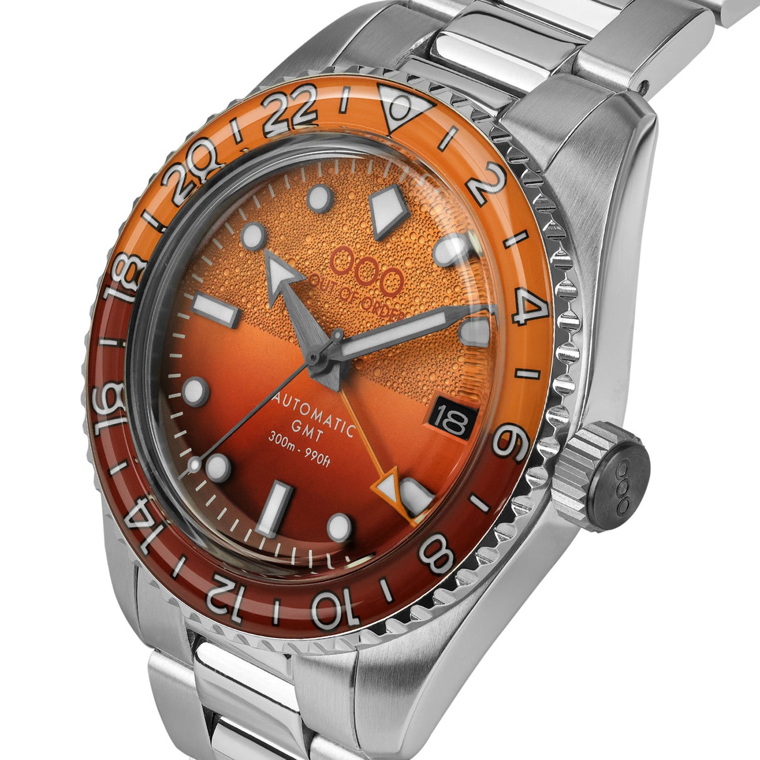 NEGRONI AUTOMATIC GMT - ULTRA BRUSHED