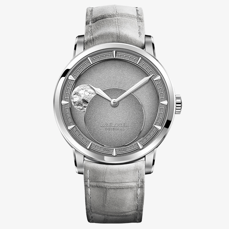 AGELOCER Major Breakthrough 29.51-Days MoonPhase Original Astronomer Men's Mechanical Watch (us warehouse)