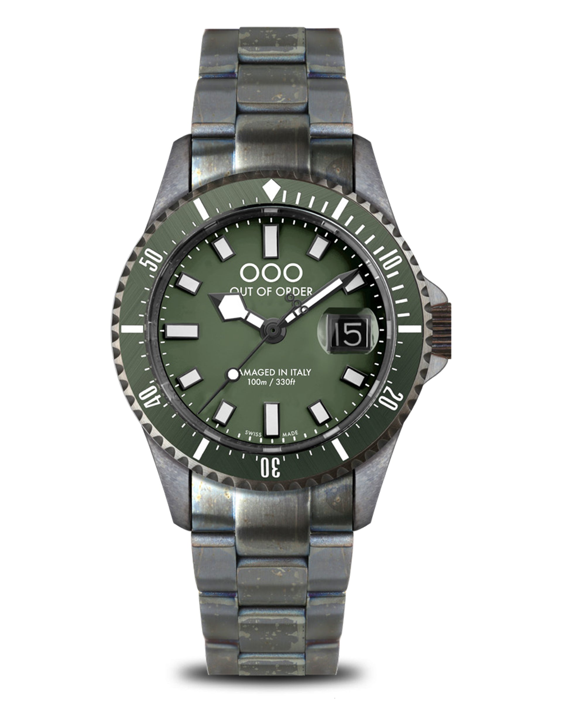 VERDE OLIVA CASANOVA - ULTRA DISTRESSED