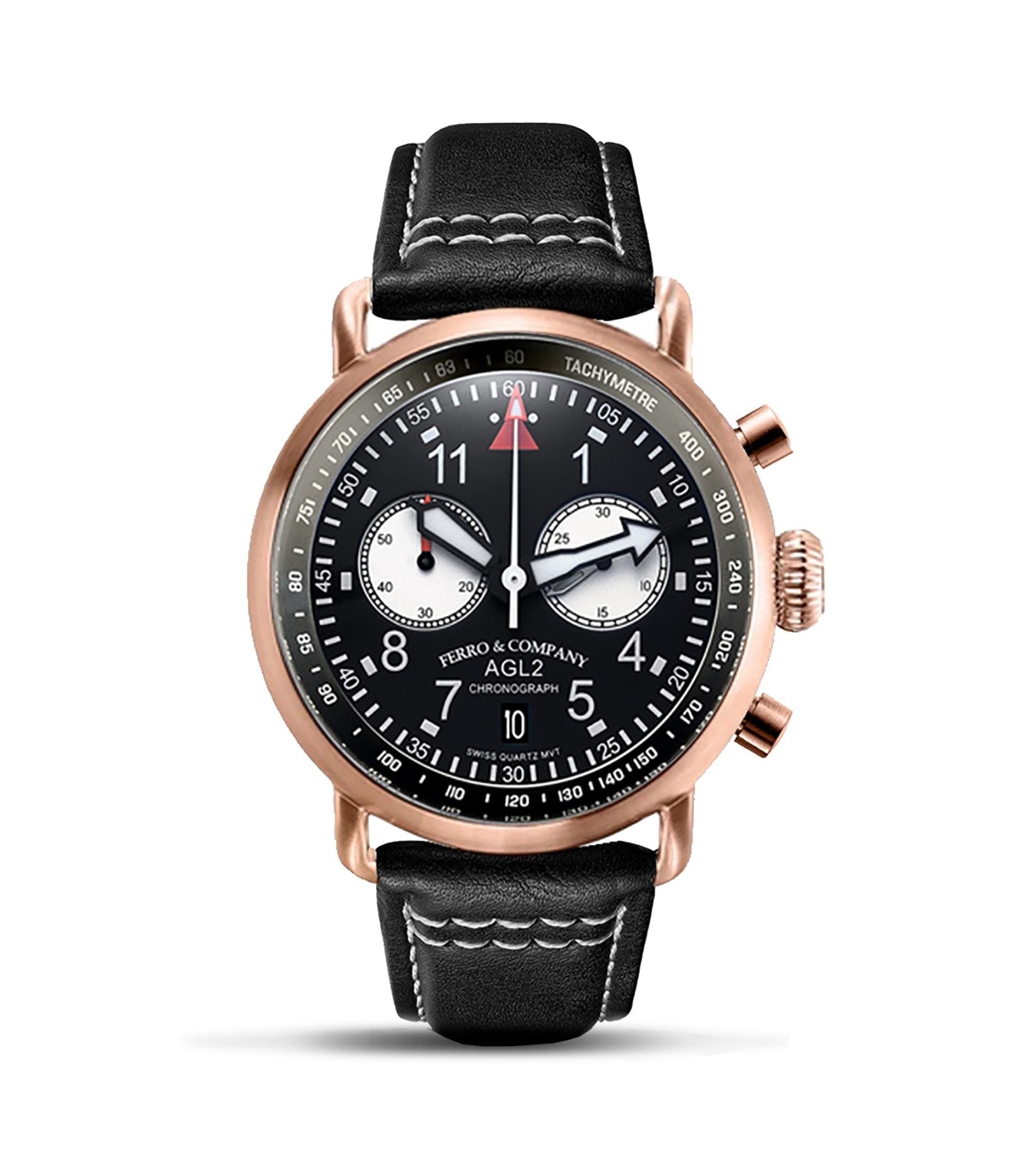 Ferro ALG 2 CHRONOGRAPH QUARTZ BLACK / BLACK