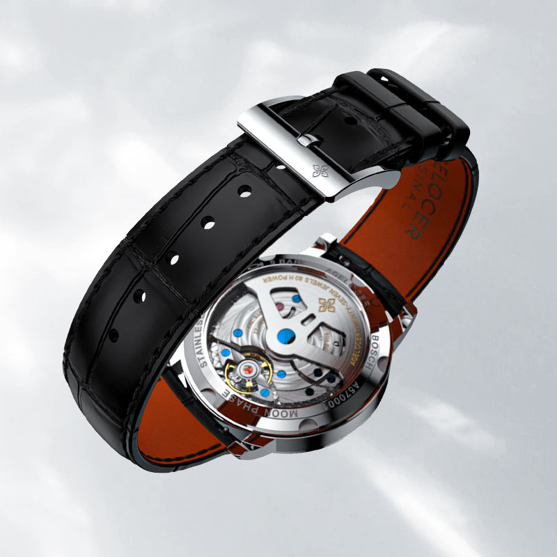 Agelocer Astronomer Van Gogh Original Men's Automatic Mechanical Moonphase Watch