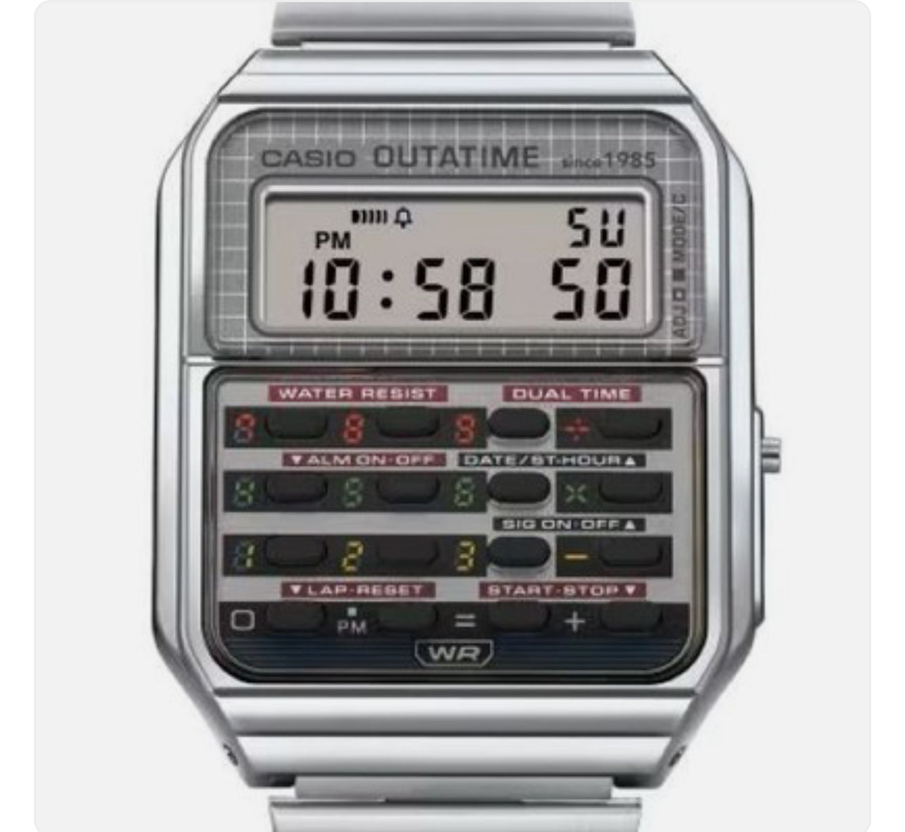 CASIO CLASSIC x Back to the Future CA-500WEBF-1AJR