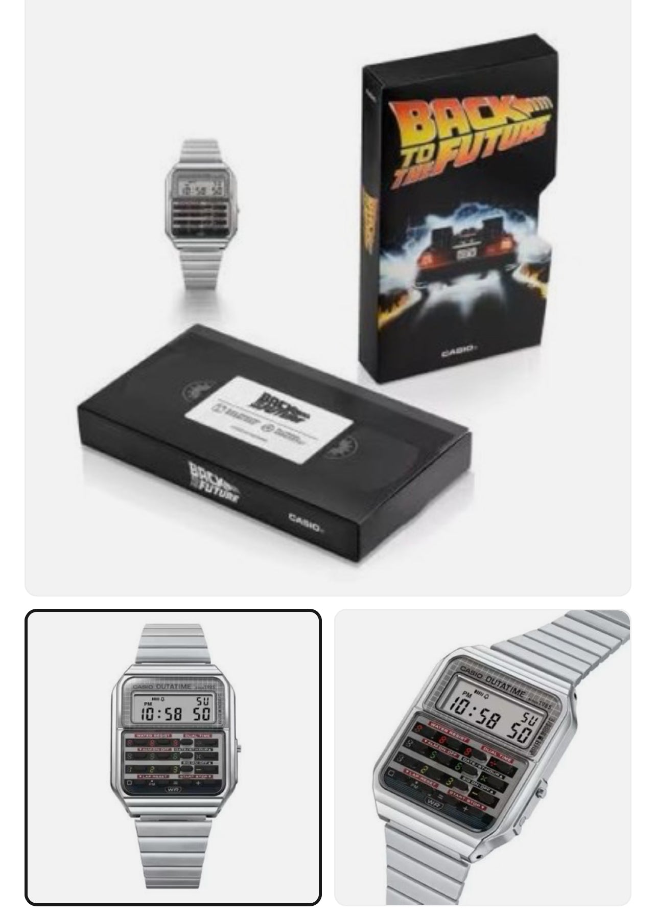 CASIO CLASSIC x Back to the Future CA-500WEBF-1AJR