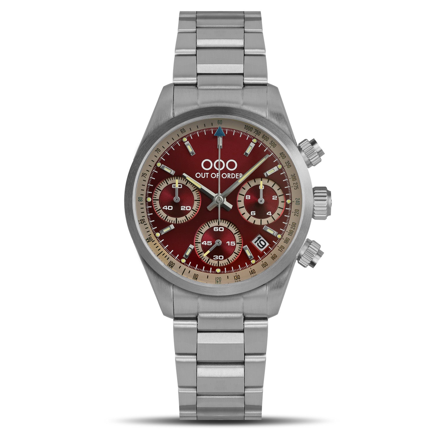 RED SPORTY CRONOGRAFO - STAINLESS STEEL - ULTRA BRUSHED