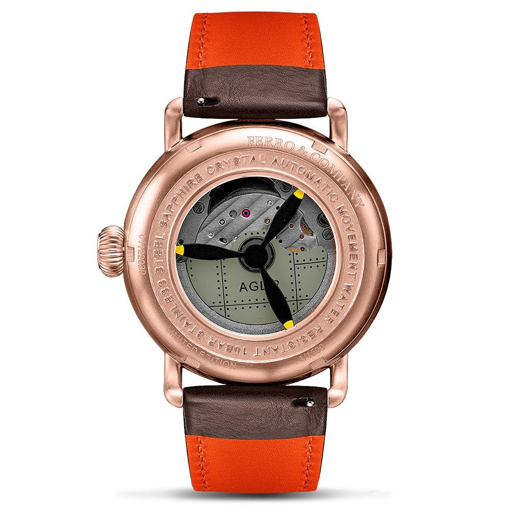 Ferro AGL 2 AUTOMATIC BLACK / ROSE GOLD