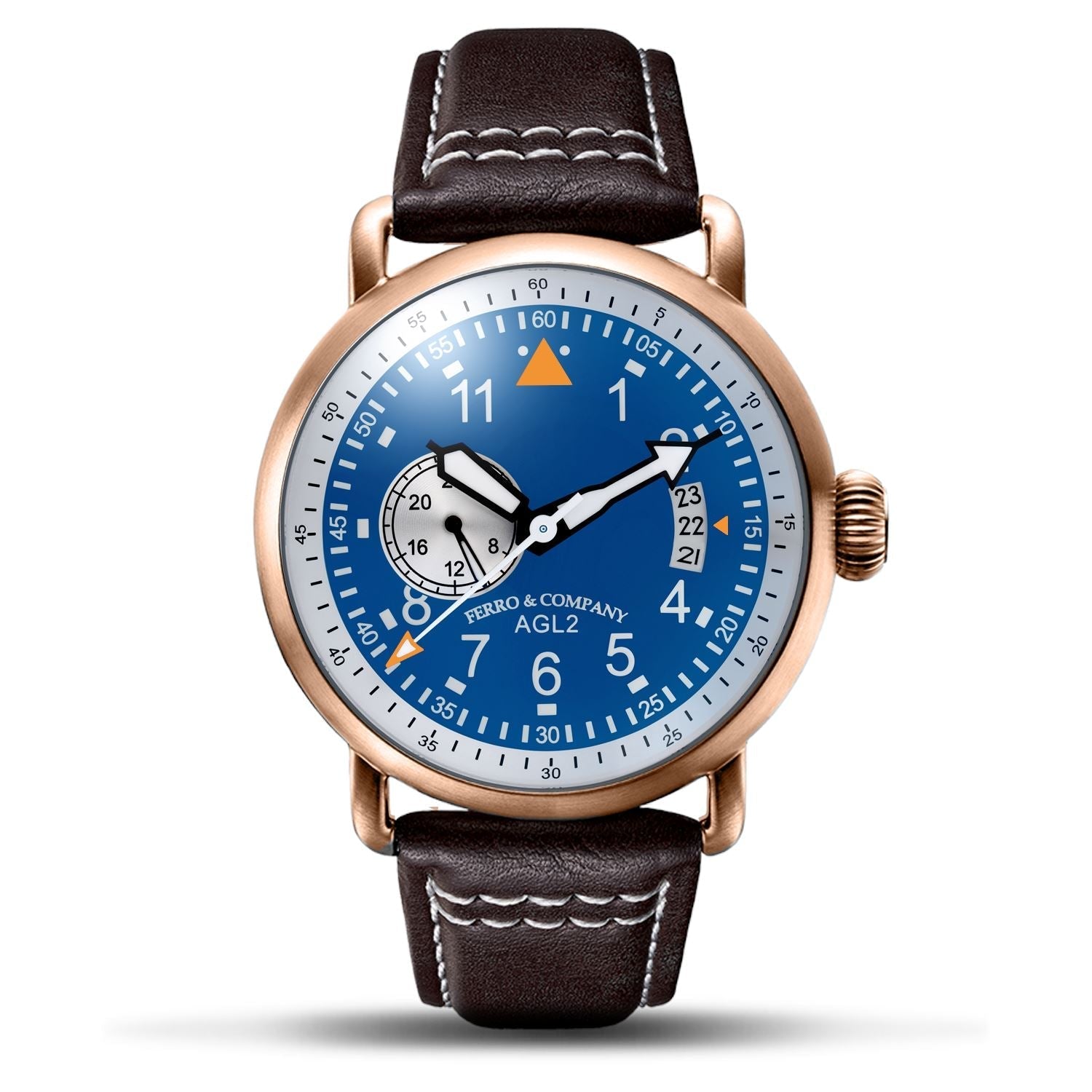 Ferro AGL 2 AUTOMATIC 24H BLUE / ROSE GOLD