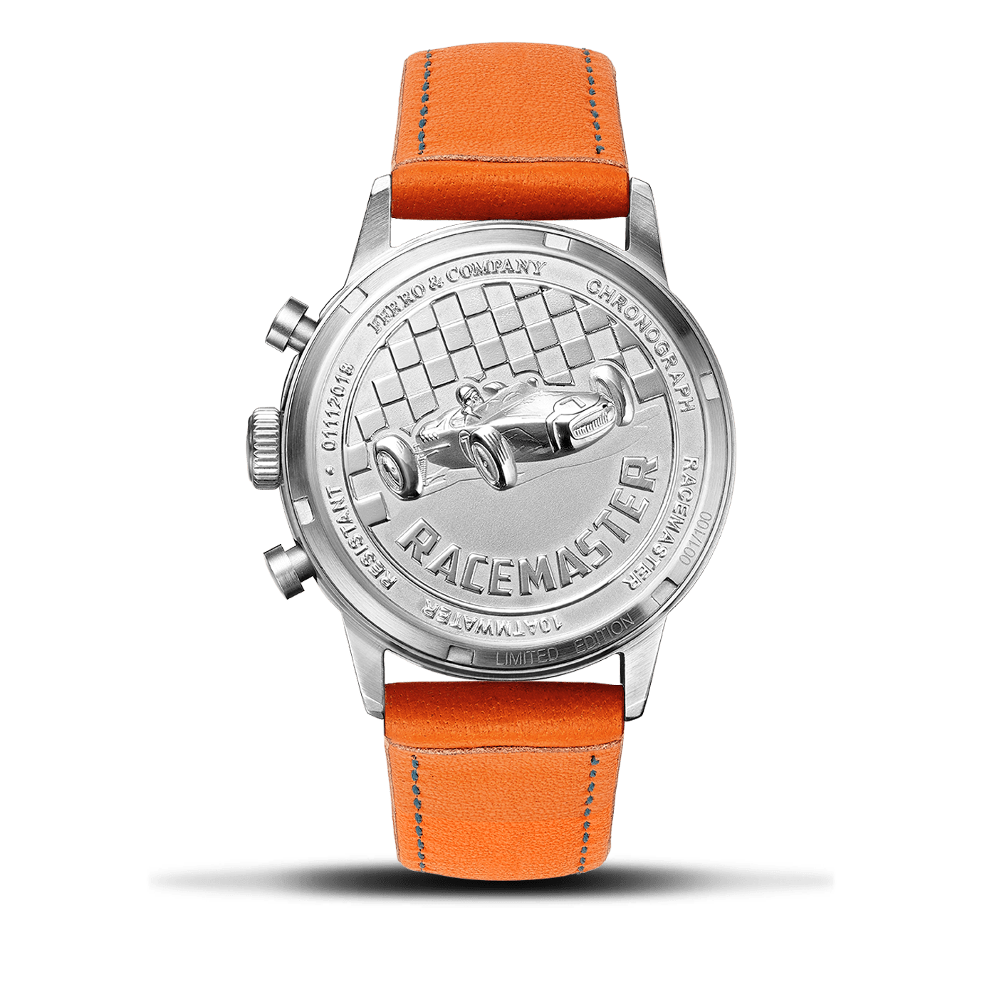 RACE MASTER CHRONOGRAPH BLACK / ORANGE STR